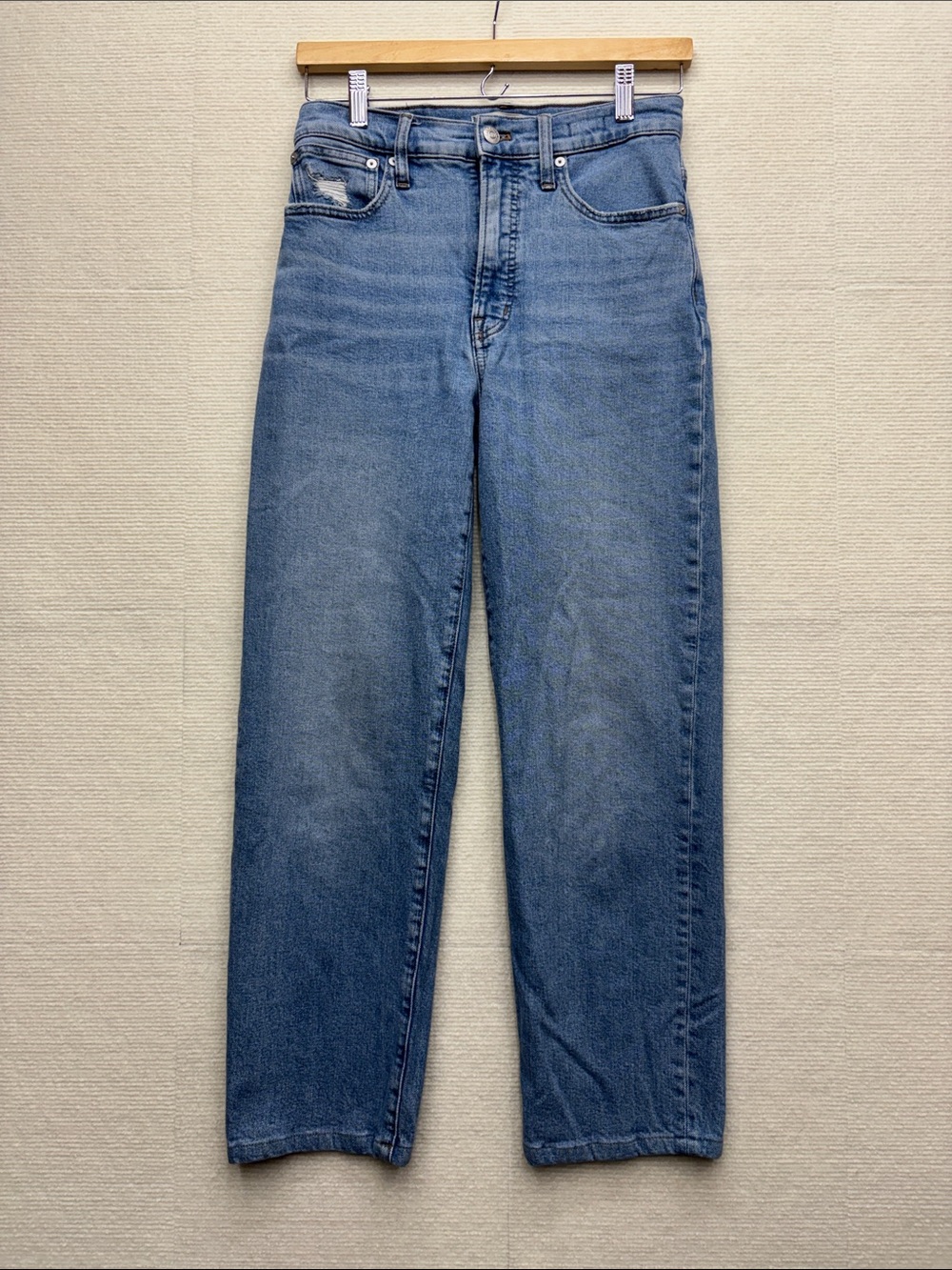 Madewell Classic the perfect vintage straight jean Blue Jeans 26